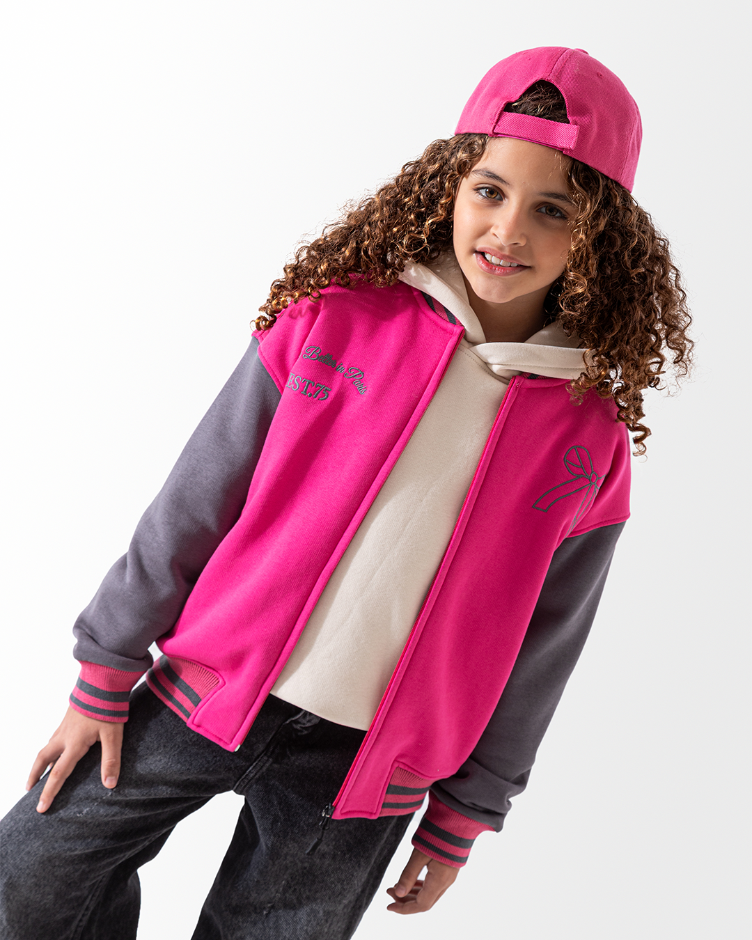 M veste bessoul 146 Filles Fuchsia