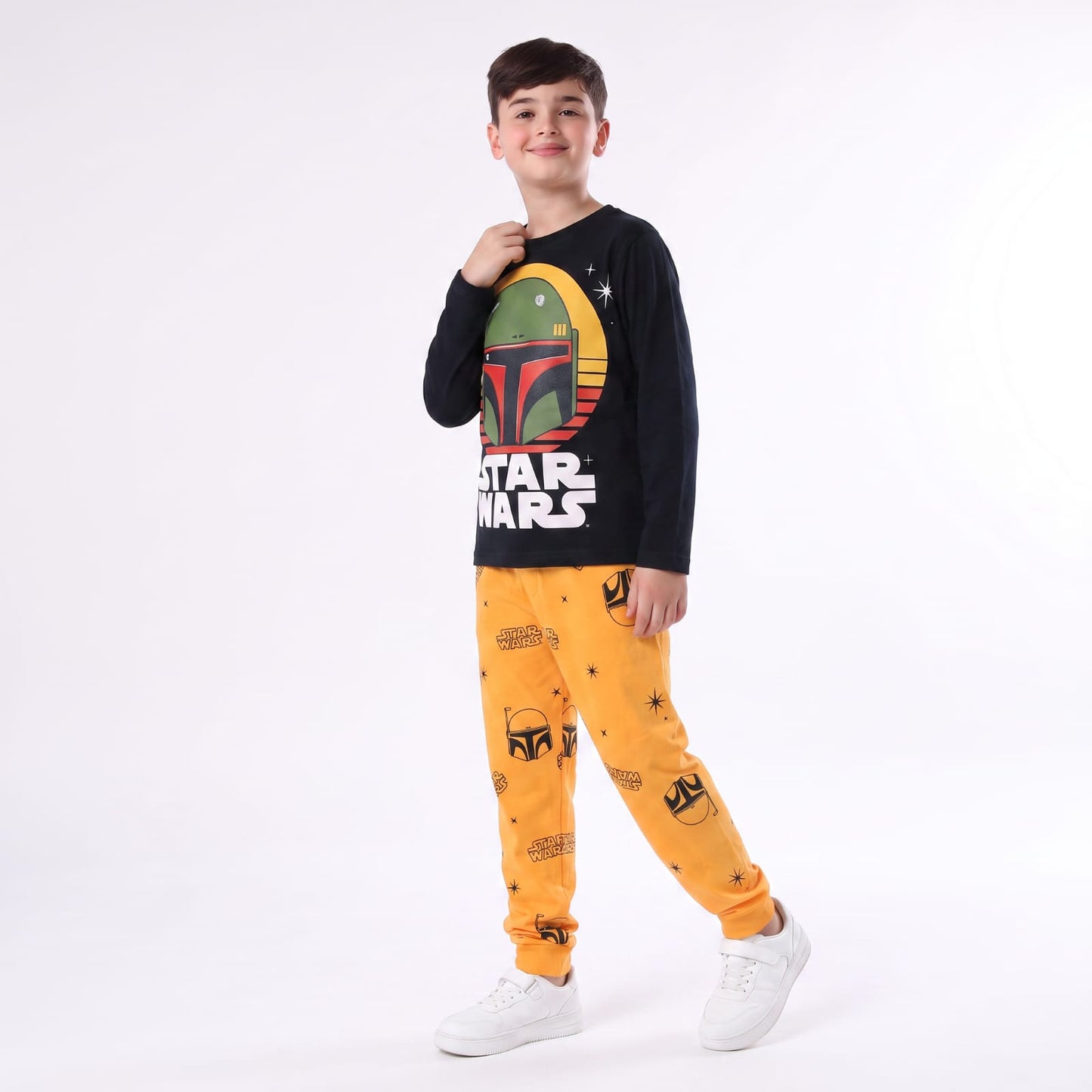 بجامه قطن خريفى اولادى star wars