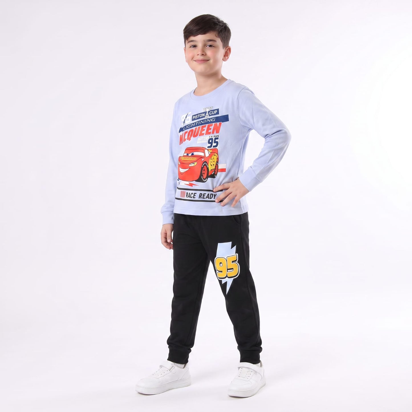 بجامه قطن خريفى اولادى Race Ready