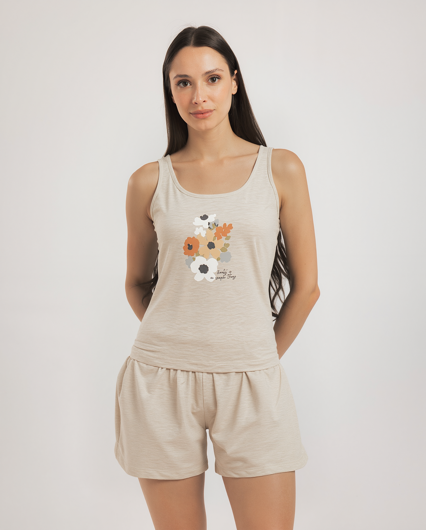 Pajamas shorts cotton simple things