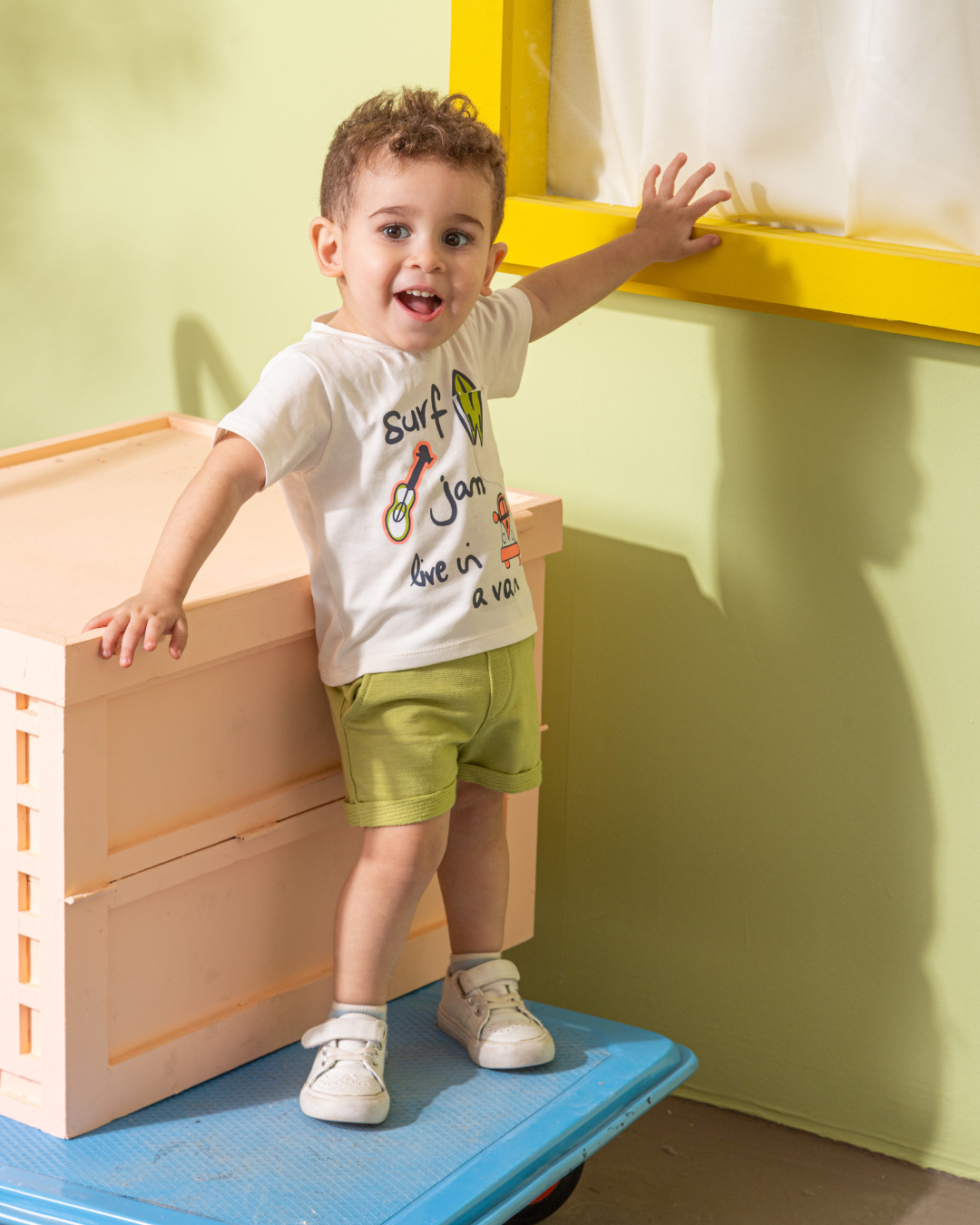 Surf Jarn Avan NB Beigeامه orلادي بيبي