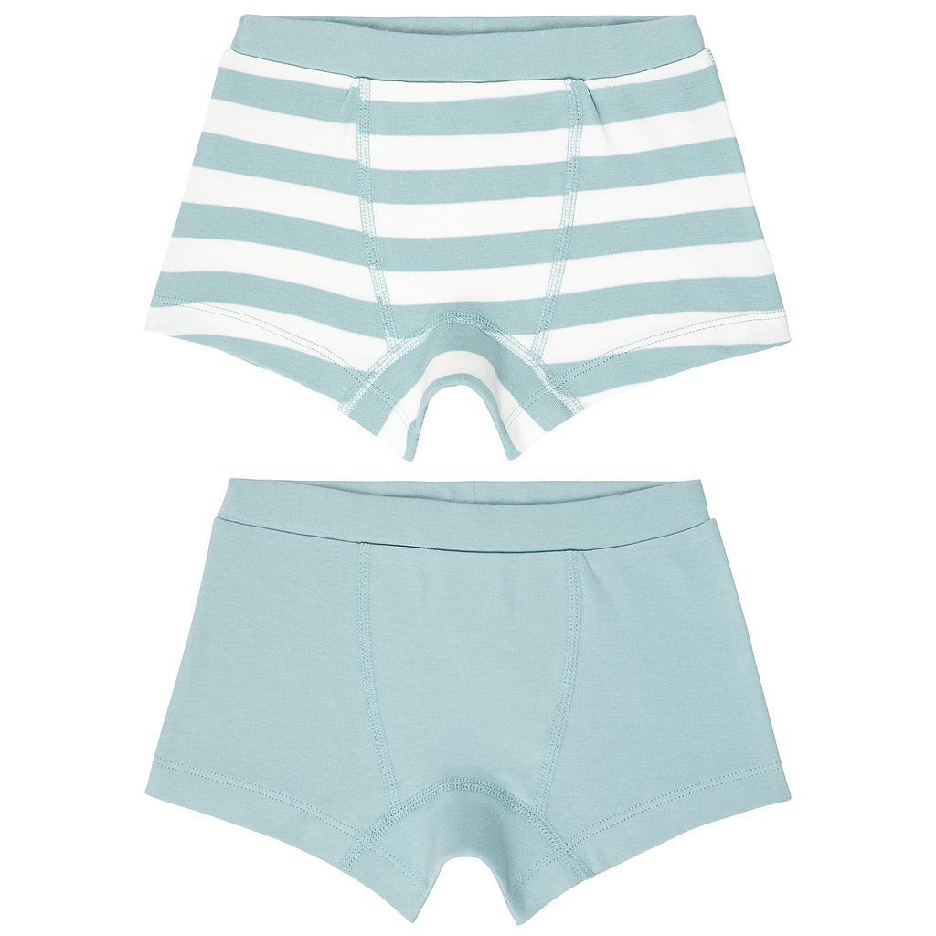 Boxer colors and printed wide elastic