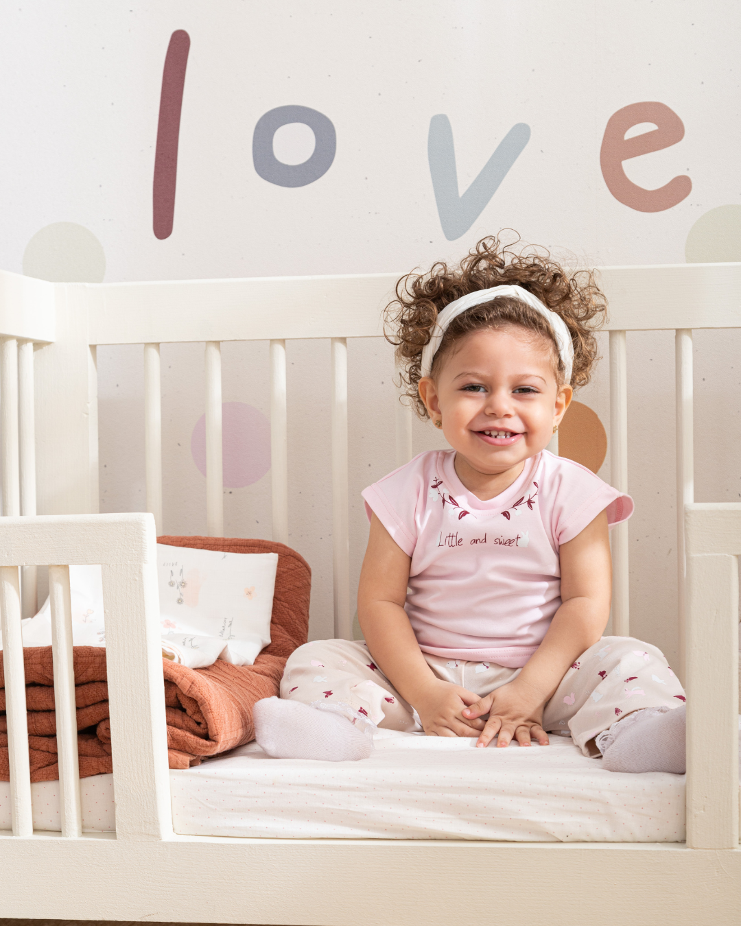 Bunnies baby girls pajamas