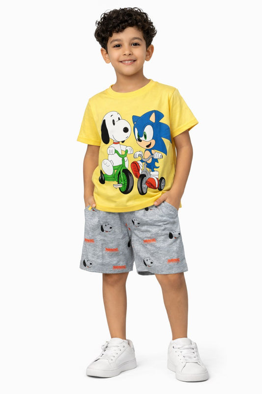 بيجامه صيفي وسط اولادي