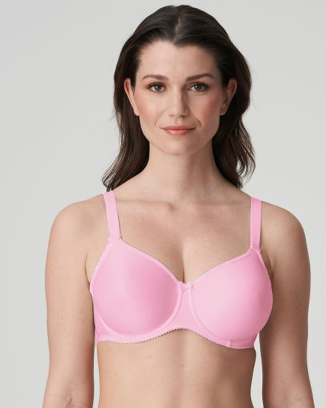 Women's full cap, plain satin