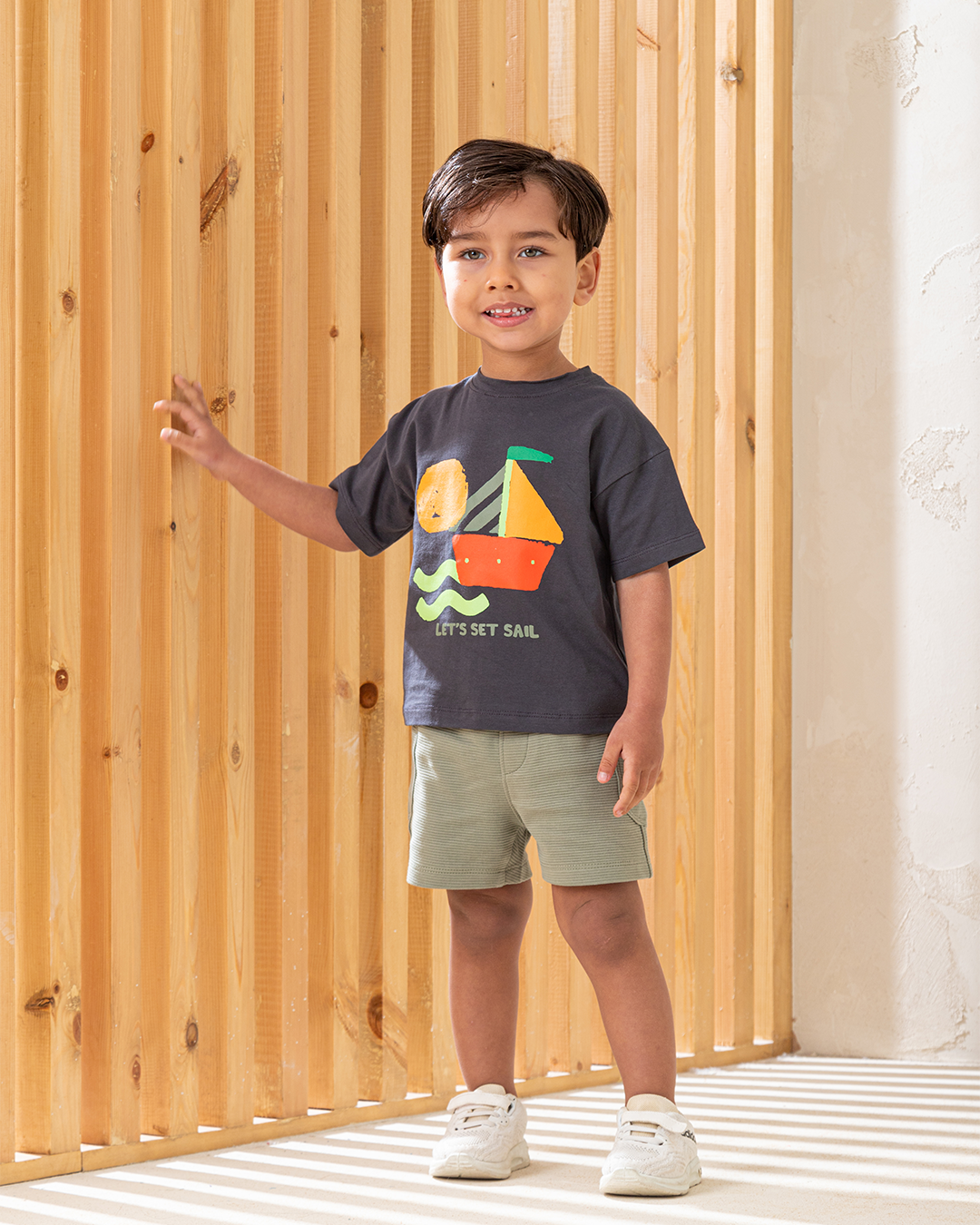 Lets Set Sail NB Boys Pajamas