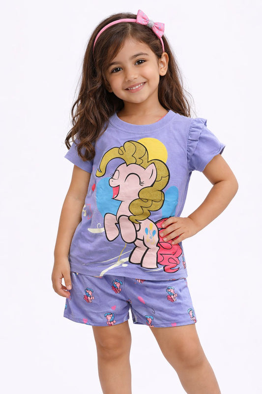 بيجامه صيفي وسط بناتي