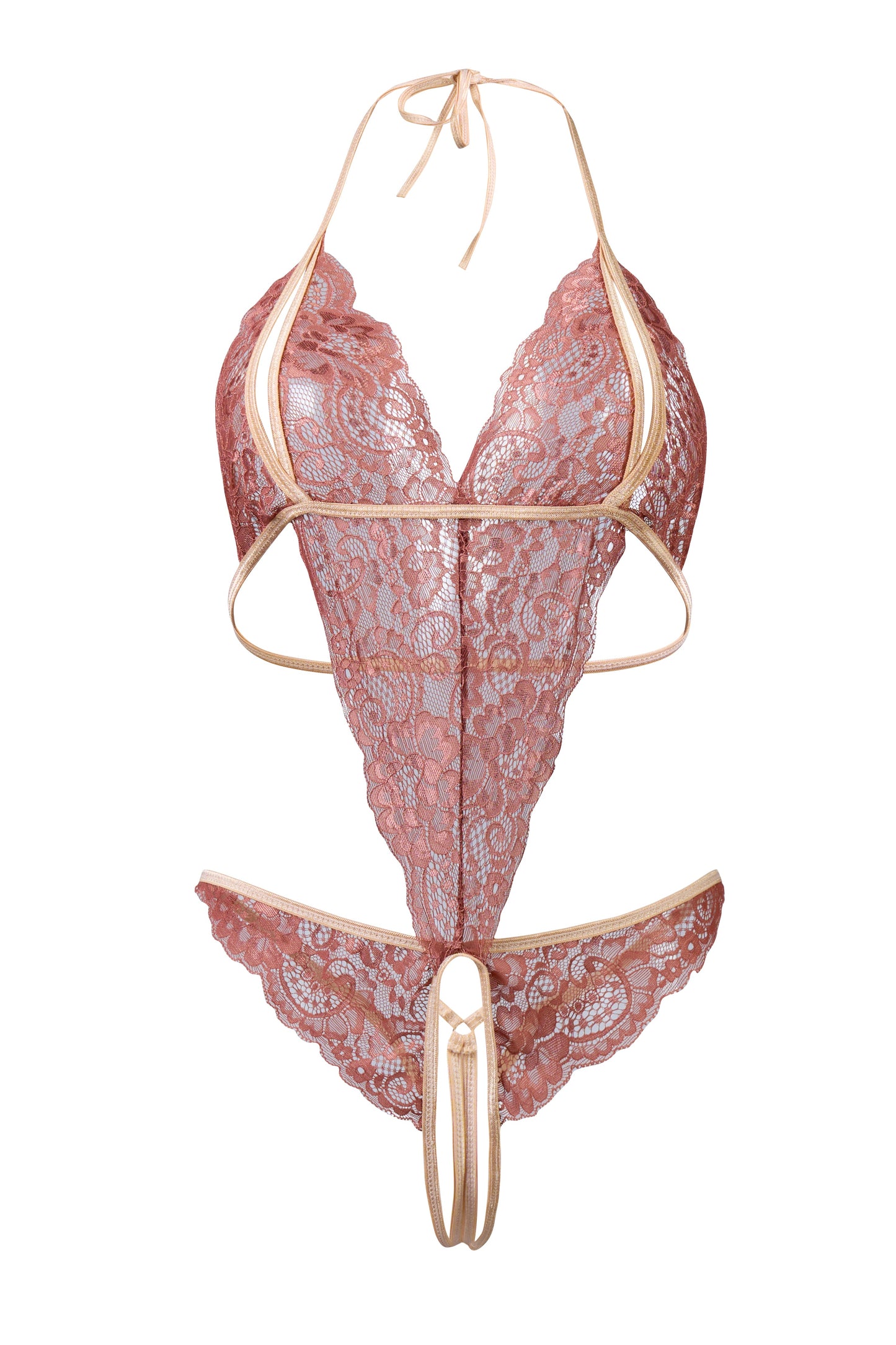 Y Kit D Bikini Connecté à la mousseline