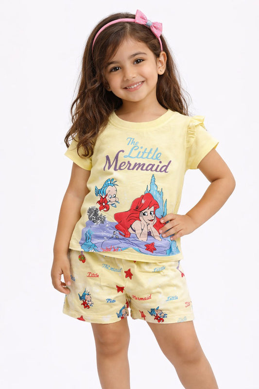 بيجامه صيفي وسط بناتي