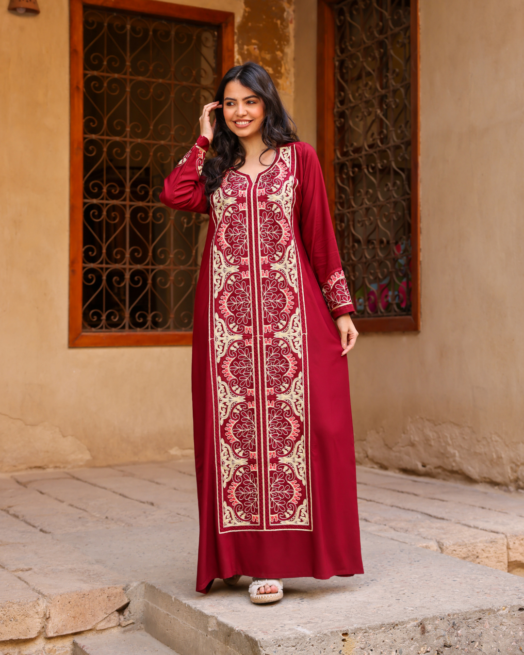 Dicron shirt, gentle, long embroidery 8