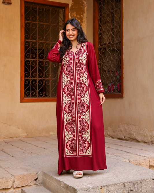 Dicron shirt, gentle, long embroidery 8