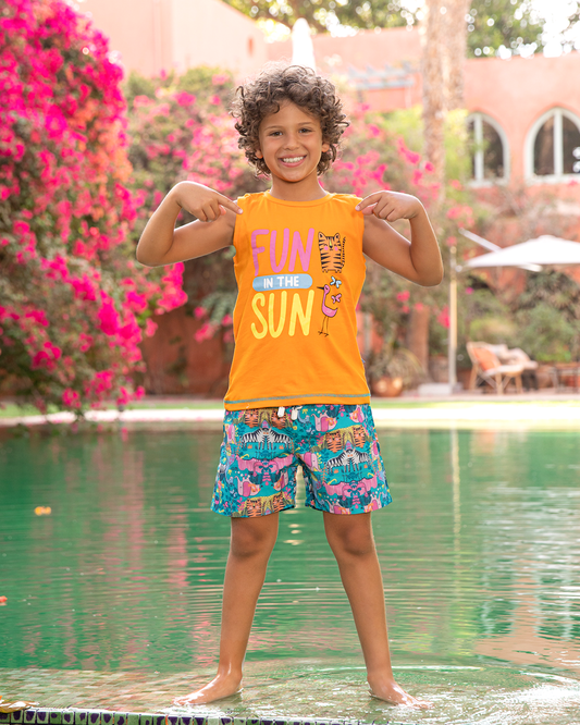 FUN IN THE SUN  boys swimsuit