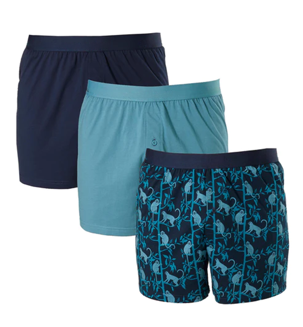 Men's boxer 3 pieces prints