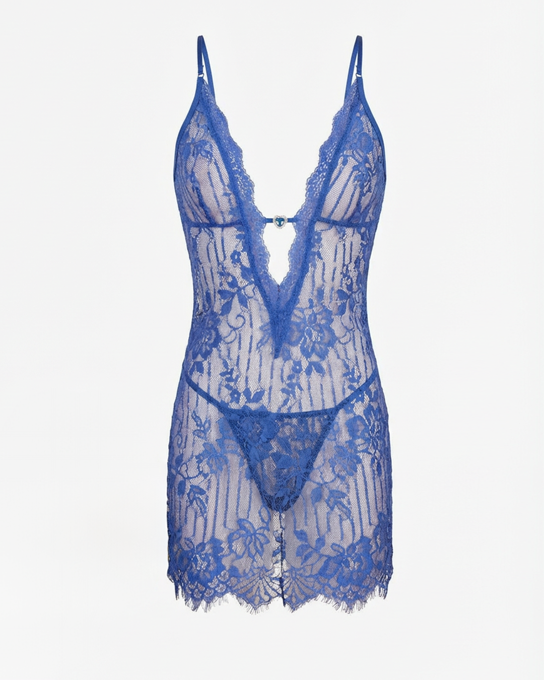 Ensample de Chemises S24 Et Roses En Mousseline Broodées Panti