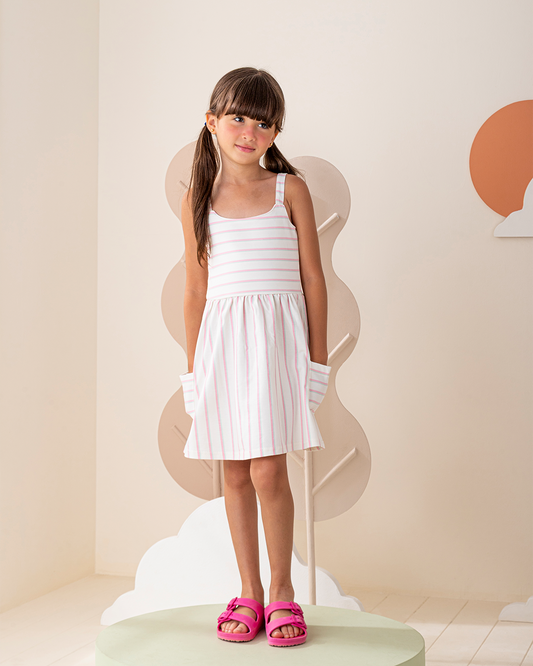 Hello summer dress summer melton