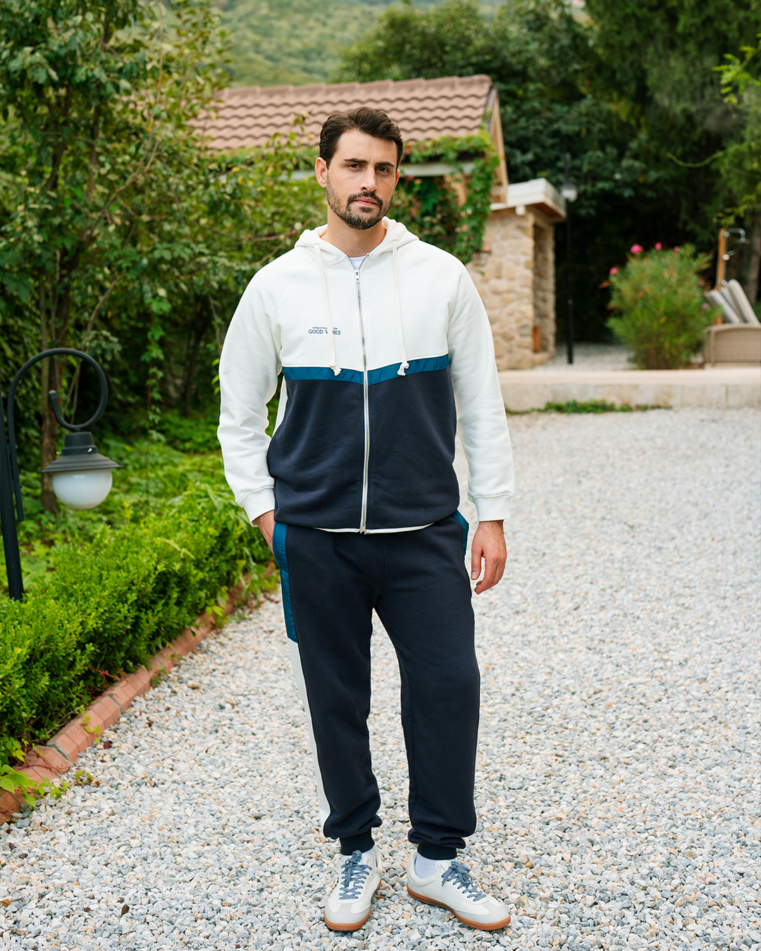 Sportive melton set Happy times