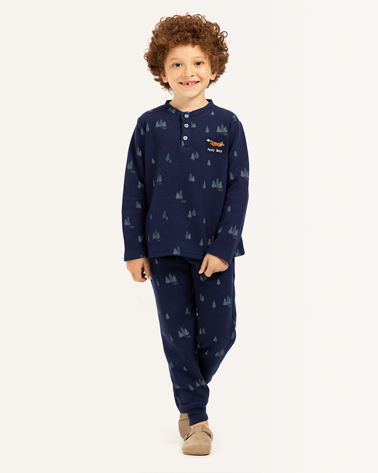 Pajamas with a Christmas trees