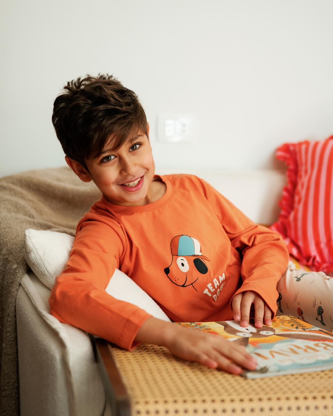 Boys' Pajamas with Team Speed Sleeves