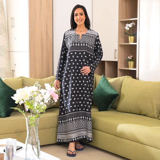 19 sleeve shirt, viscose floral