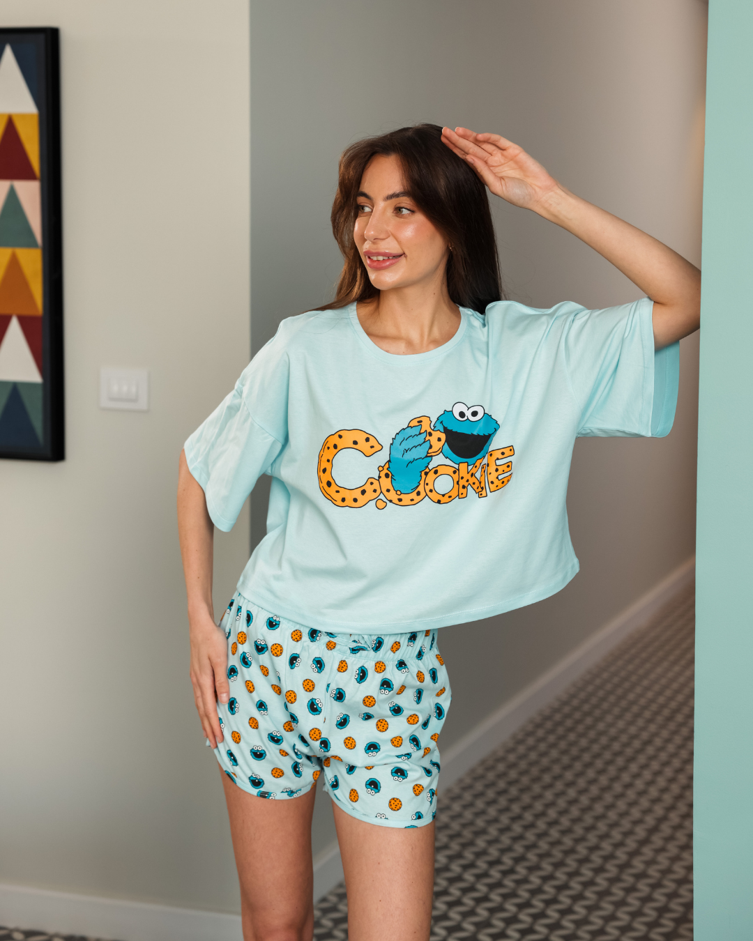 Women's pajamas Over Cesis Cookies