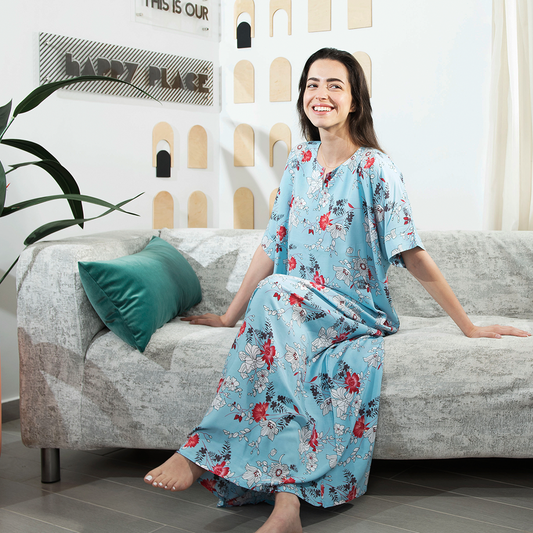 17 Half sleeves viscose wooded