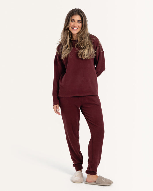 Autumn Long Sleeve Top and Pants Pajama