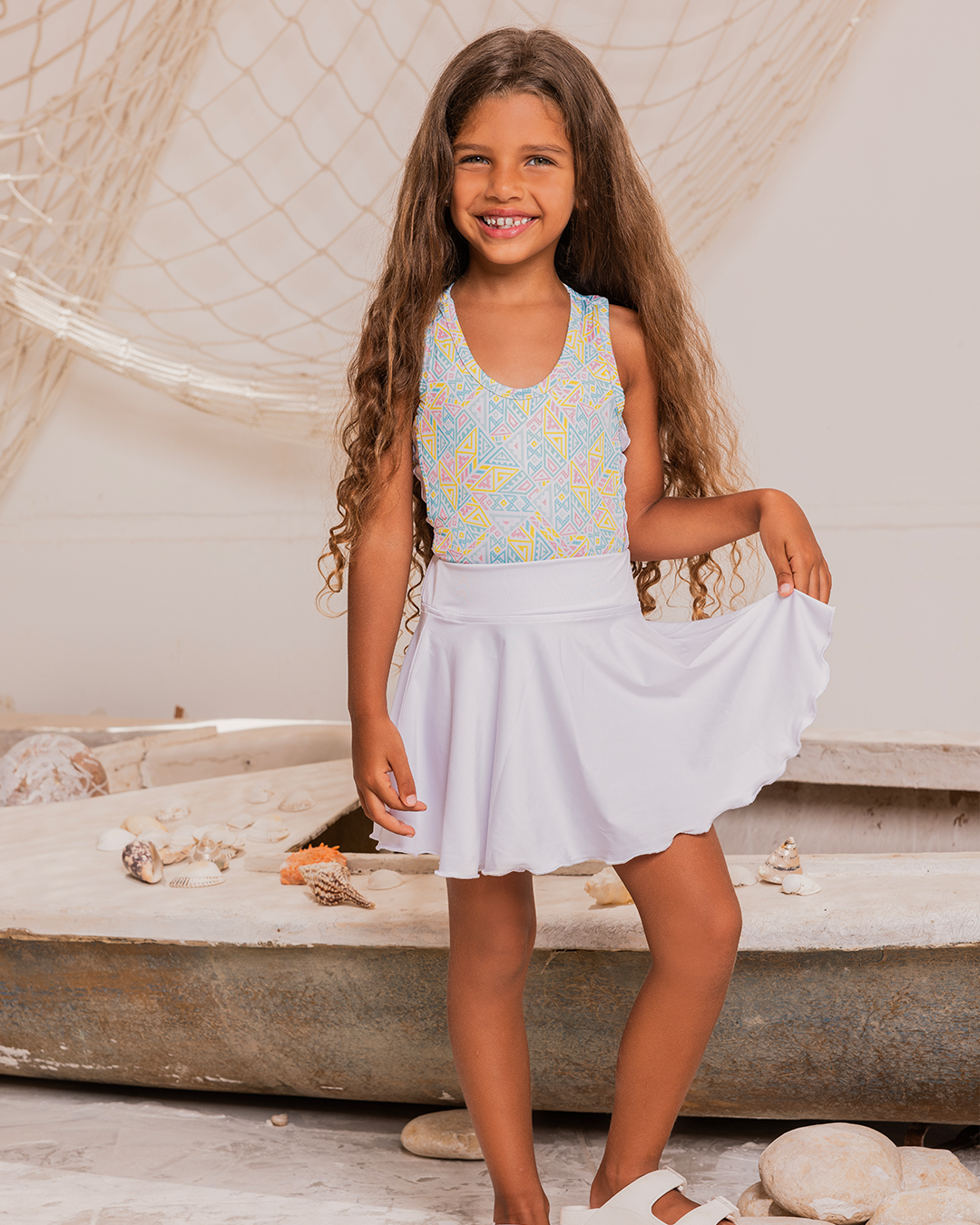 Summer vibes girls swimsuit