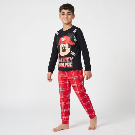 بجامه قطن خريفى اولادى mickey mouse