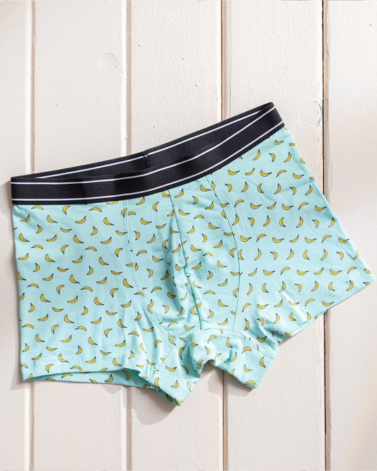 Banana print men's boxer
