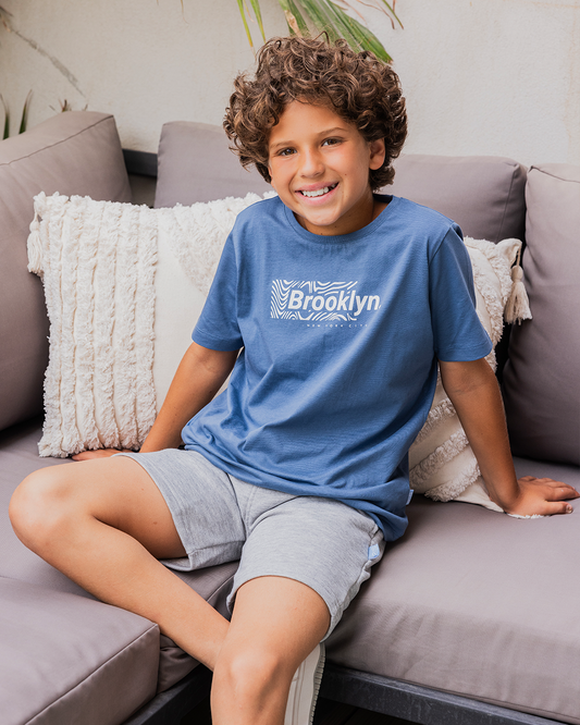 Brooklyn Boys' Half Sleeve T-Shirt