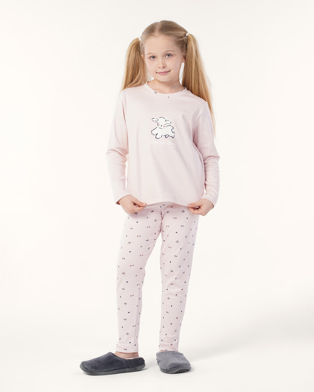 Cotton Pants Pajama and Long Sleeve Top Little Sheep