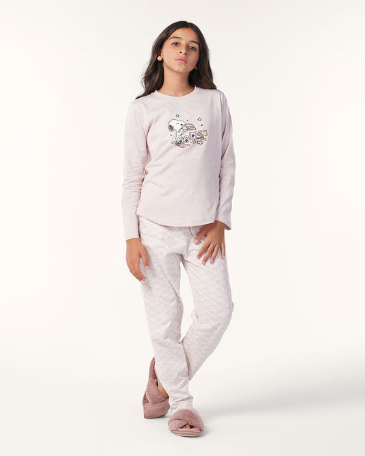 Just Before Winter Long Sleeve Pajamas Pants cotton