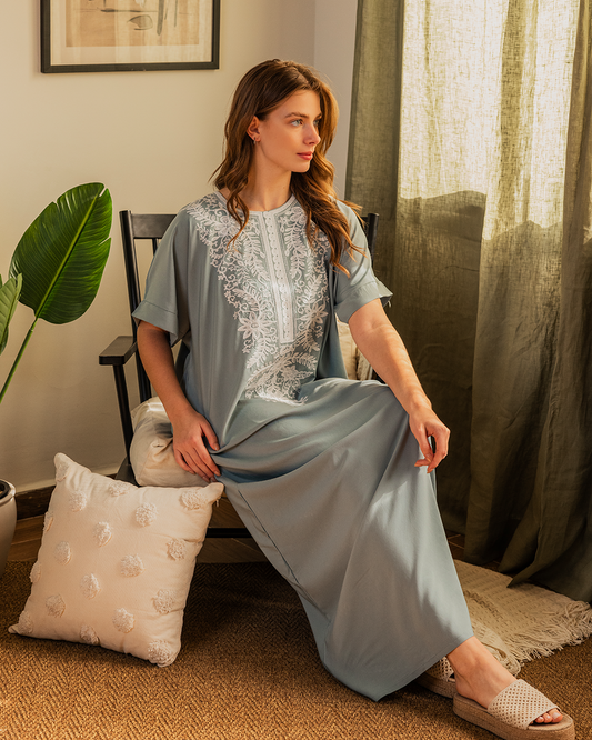 1 Dacron half-sleeve embroidered shirt