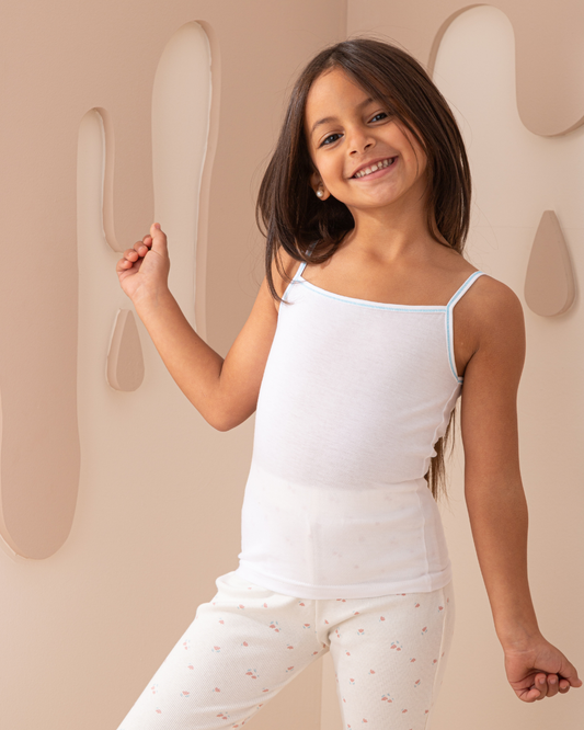 Girls' thin strap top