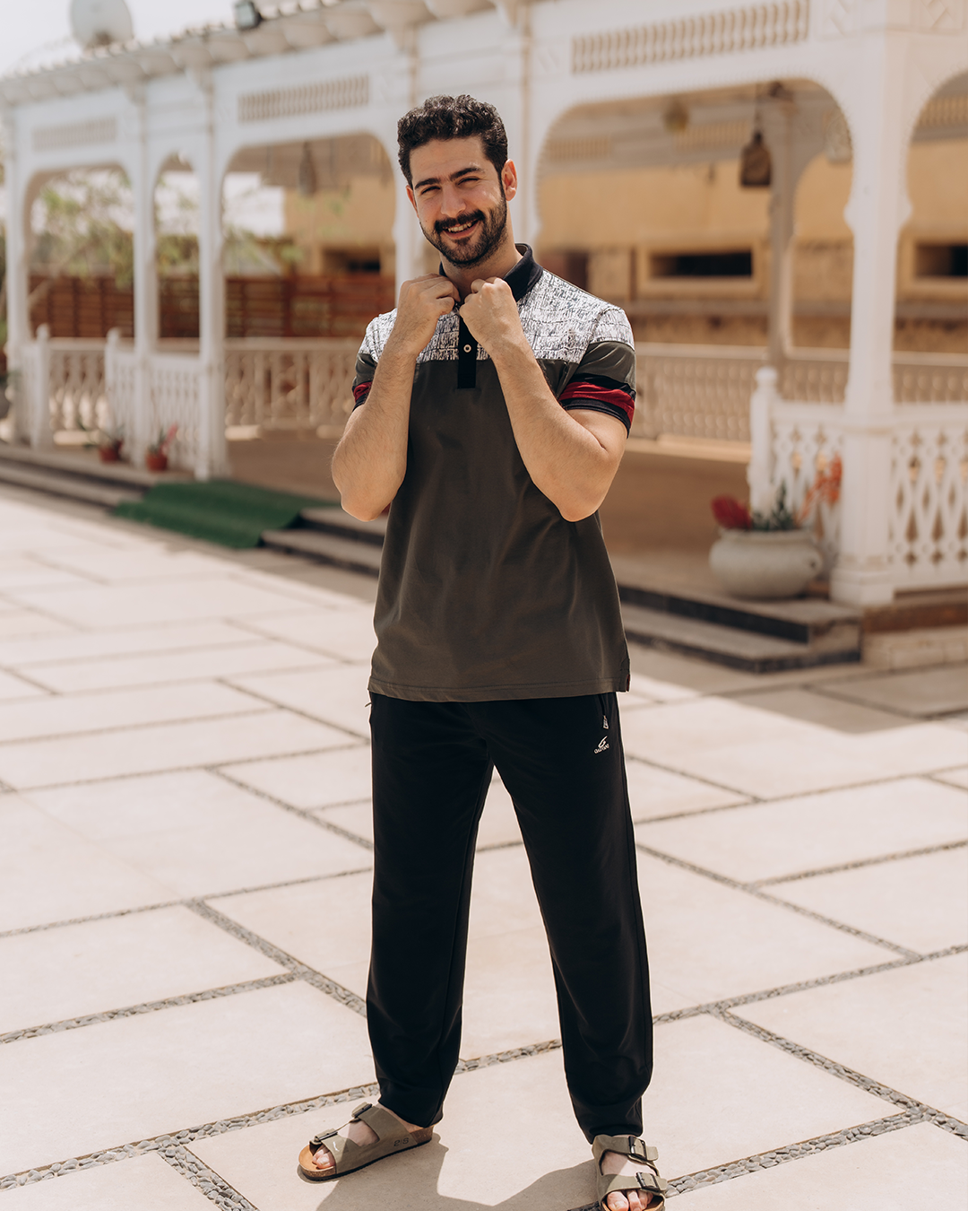 TREND MARR Men's pajama buttons