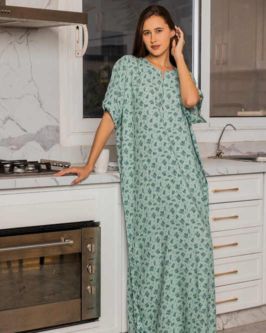 146 Viscose half sleeve shirt with pattern