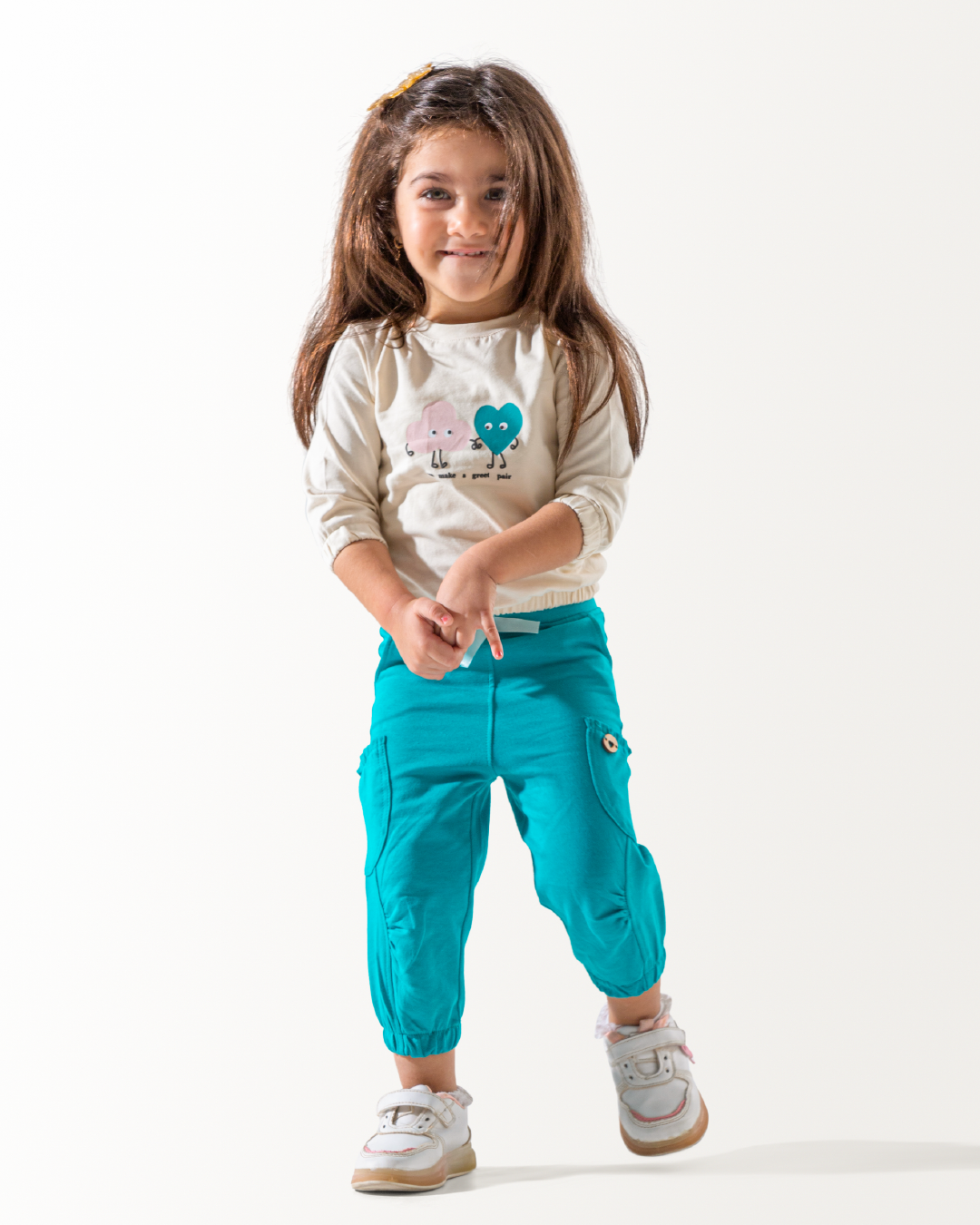 We Are Agreat Pair NB Girls Pajamas