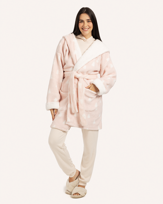 Pine Trees in Pink Robe