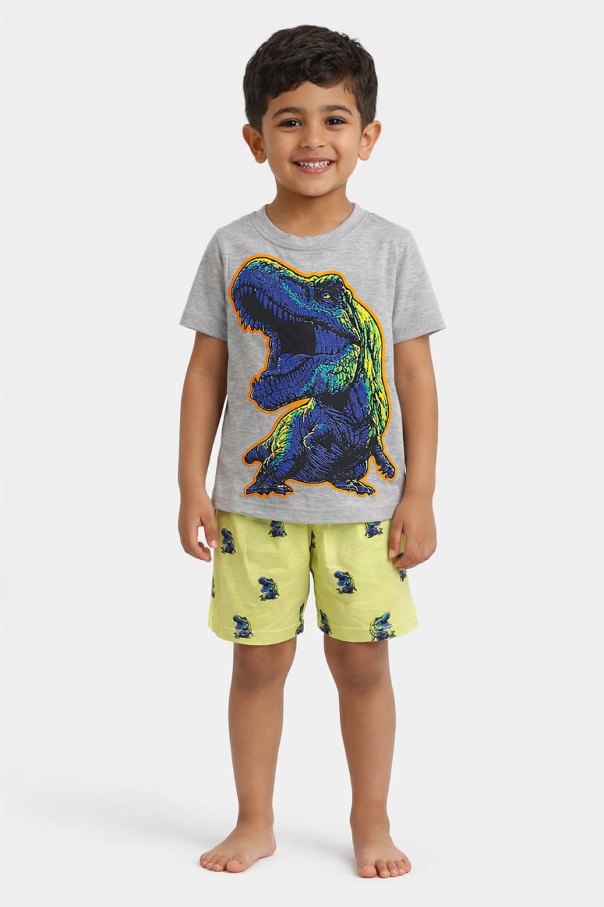 بيجامه صيفي وسط اولادي