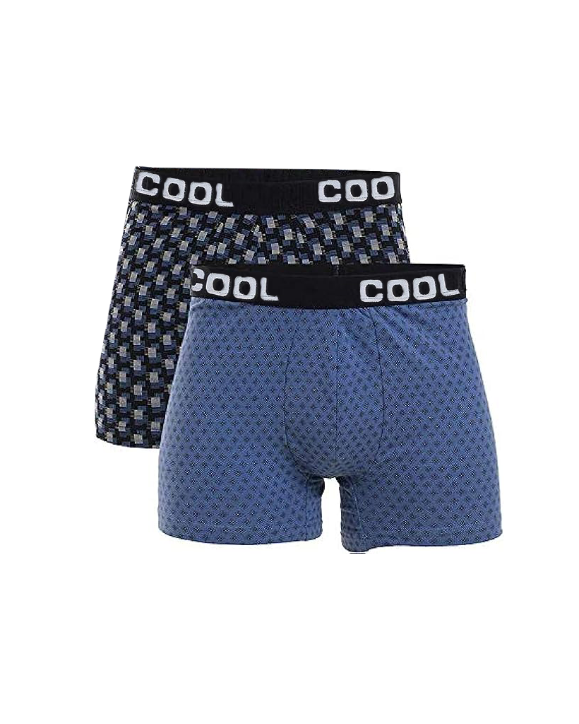 Men's boxer short lycra printed