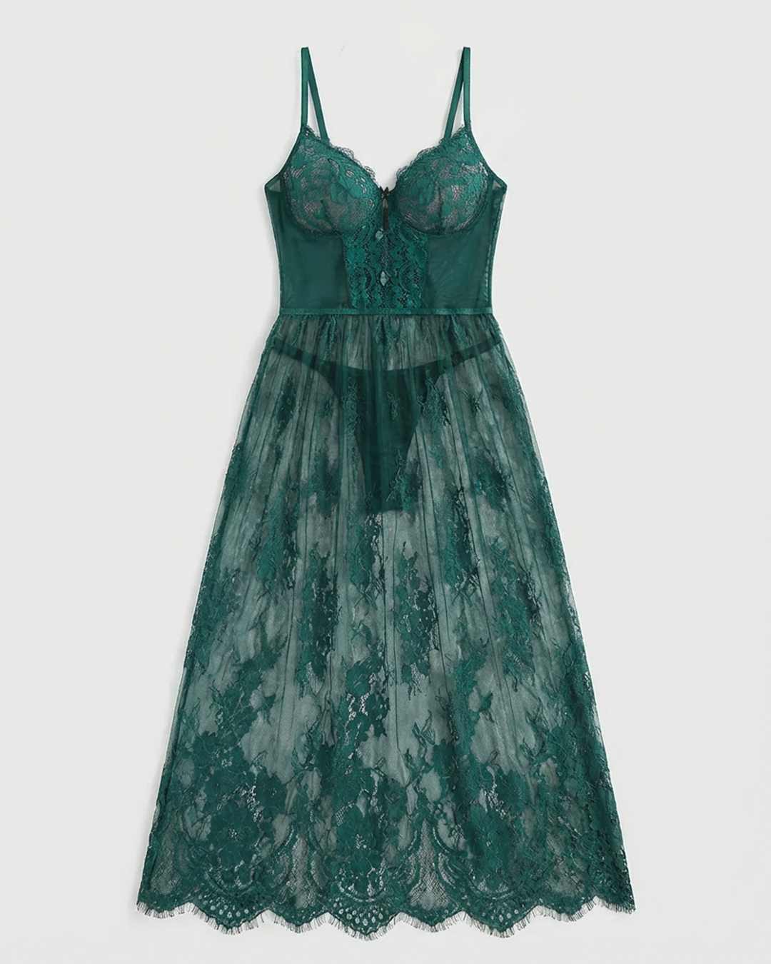 LD Long Shirt Transparent Sleep de Ci-Dessous Et Difficile