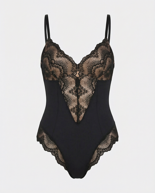 Chemise en Dentelle bs avec un trou de cœur