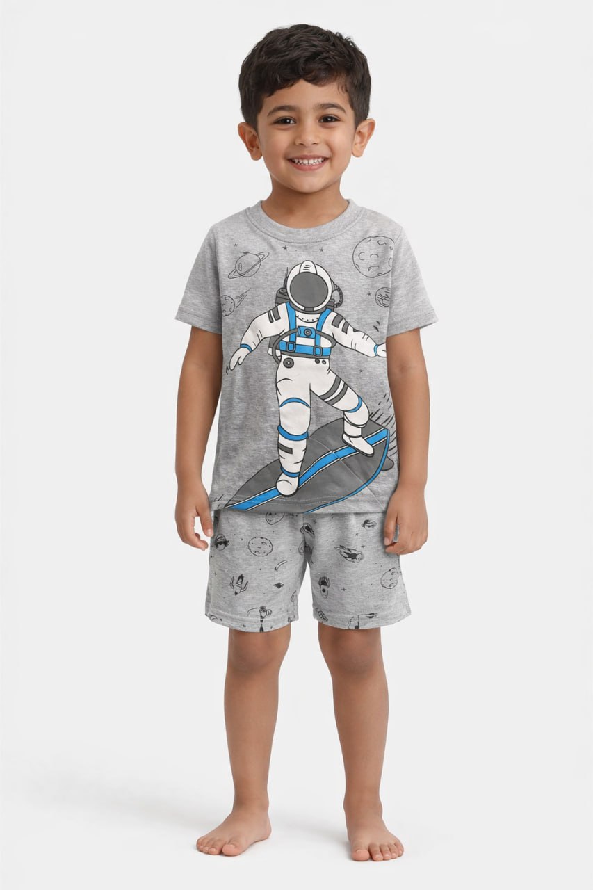 بيجامه صيفي وسط اولادي