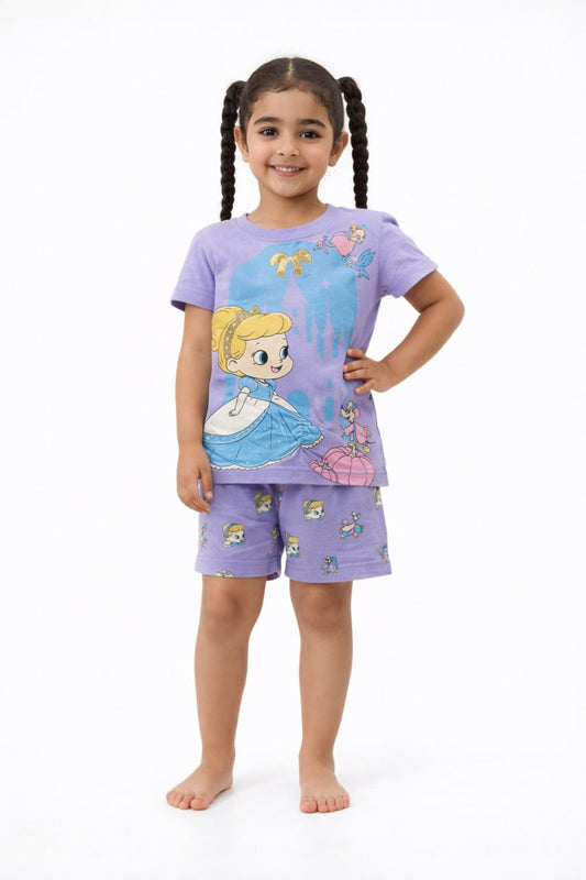 بيجامه صيفي وسط بناتي