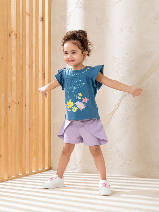 Love Rabbit NB Girls Pajamas