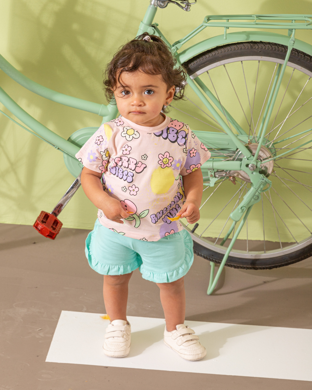 Berry Vibes NB  Beigeامه بناتي بيبي