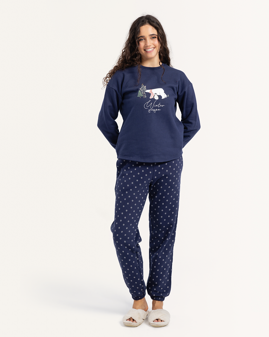 Pajama Milton is the atmosphere of winter