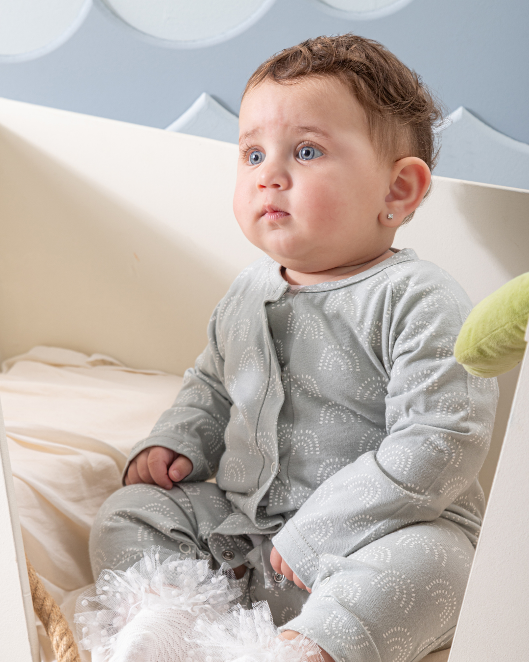 Boohoo Rainbows Raglan Baby Jumpsuit