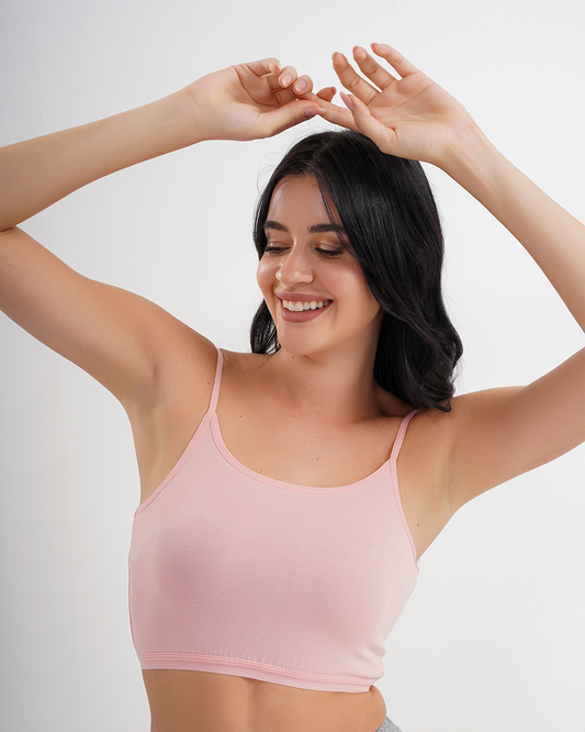 2S soft bra, plain, thin strap