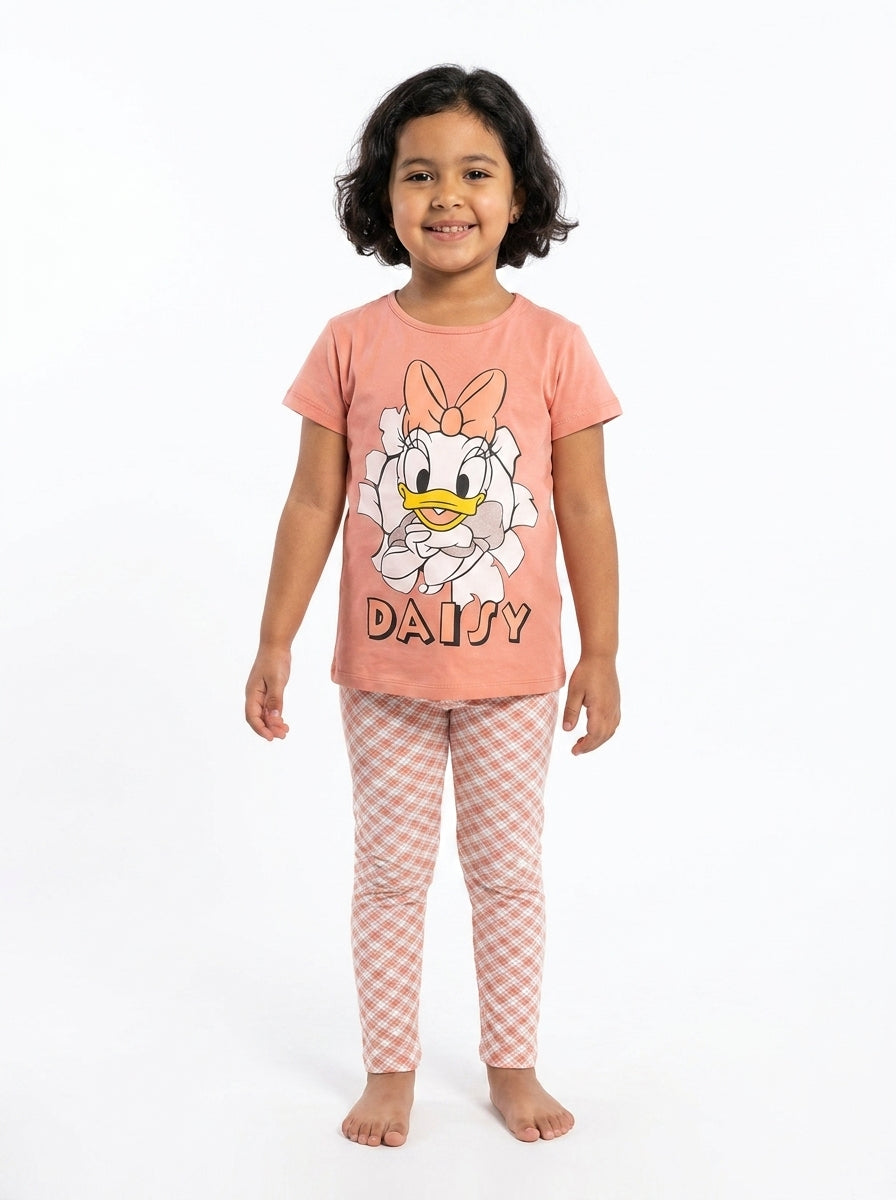 بجامة شورت بناتي محير daisy